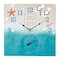 Taylor 14-In. x 14-In. Summertime Poly Resin Clock and Thermometer 5293763 - alternate 2